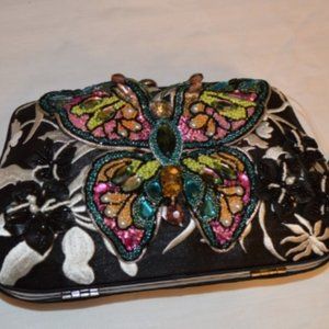 Mary Frances Mariposa Clutch